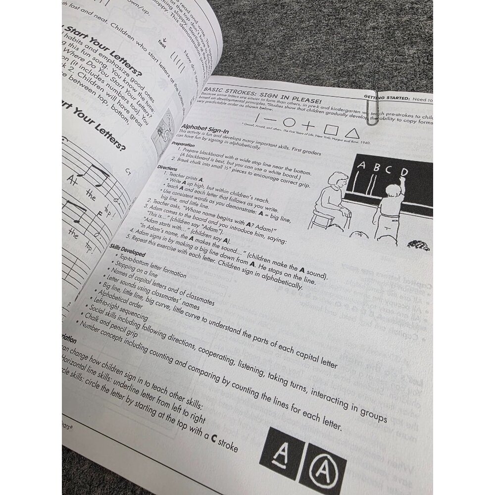 Handwriting Without Tears 1st Grade Printing Teachers Guide Jan Z. Olsen - Picture 4 of 5